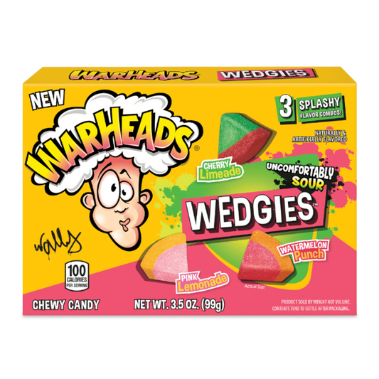 Warheads Wedgies Chewy Candy (3.5oz)