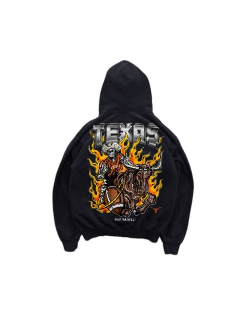 Warren Lotas Texas Give ‘Em Hell Black Hoodie (XXL)