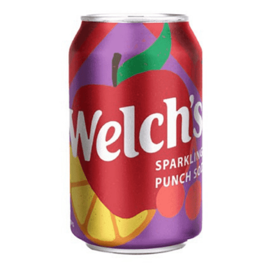 Welch’s Sparkling Fruit Punch Soda 355ml